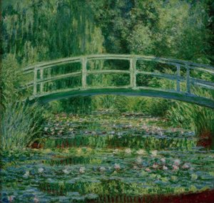 Dammen med näckrosor av Claude Monet